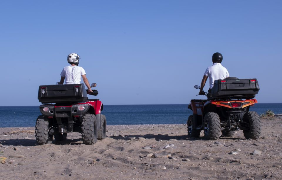 Rhodes du Sud : Excursion guidée en quad ATV au rythme détendu de l'aventure